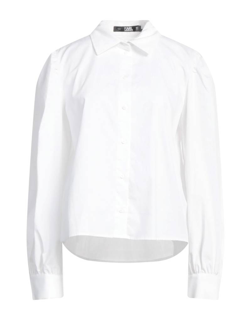 KARL LAGERFELD Hemd Damen Weiß von KARL LAGERFELD