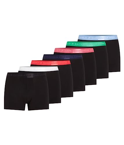 KARL LAGERFELD Herren Karl Lagerfeld Herren Day Of The Week Trunks (X7), Schwarz, XL von KARL LAGERFELD