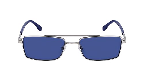 KARL LAGERFELD Herren Kl348s Sonnenbrille, Silbern Glänzend, Einheitsgröße von KARL LAGERFELD