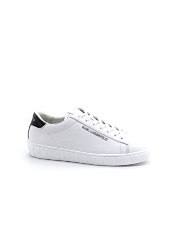 KARL LAGERFELD Herren Ledersneaker KUPSOLE III, weiß - white (white), 42 EU von KARL LAGERFELD