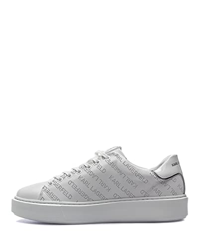 KARL LAGERFELD Herren Schuhe Sneakers KL52222 011 White Weiss von KARL LAGERFELD