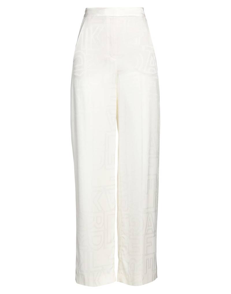 KARL LAGERFELD Hose Damen Off white von KARL LAGERFELD