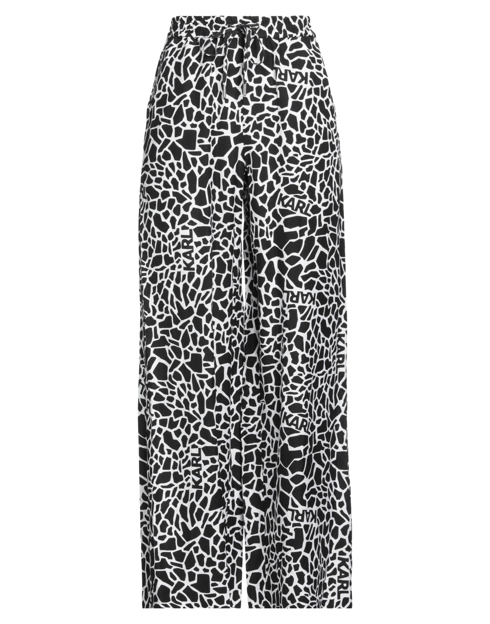 KARL LAGERFELD Hose Damen Schwarz KARL LAGERFELD Hose Damen Schwarz von KARL LAGERFELD