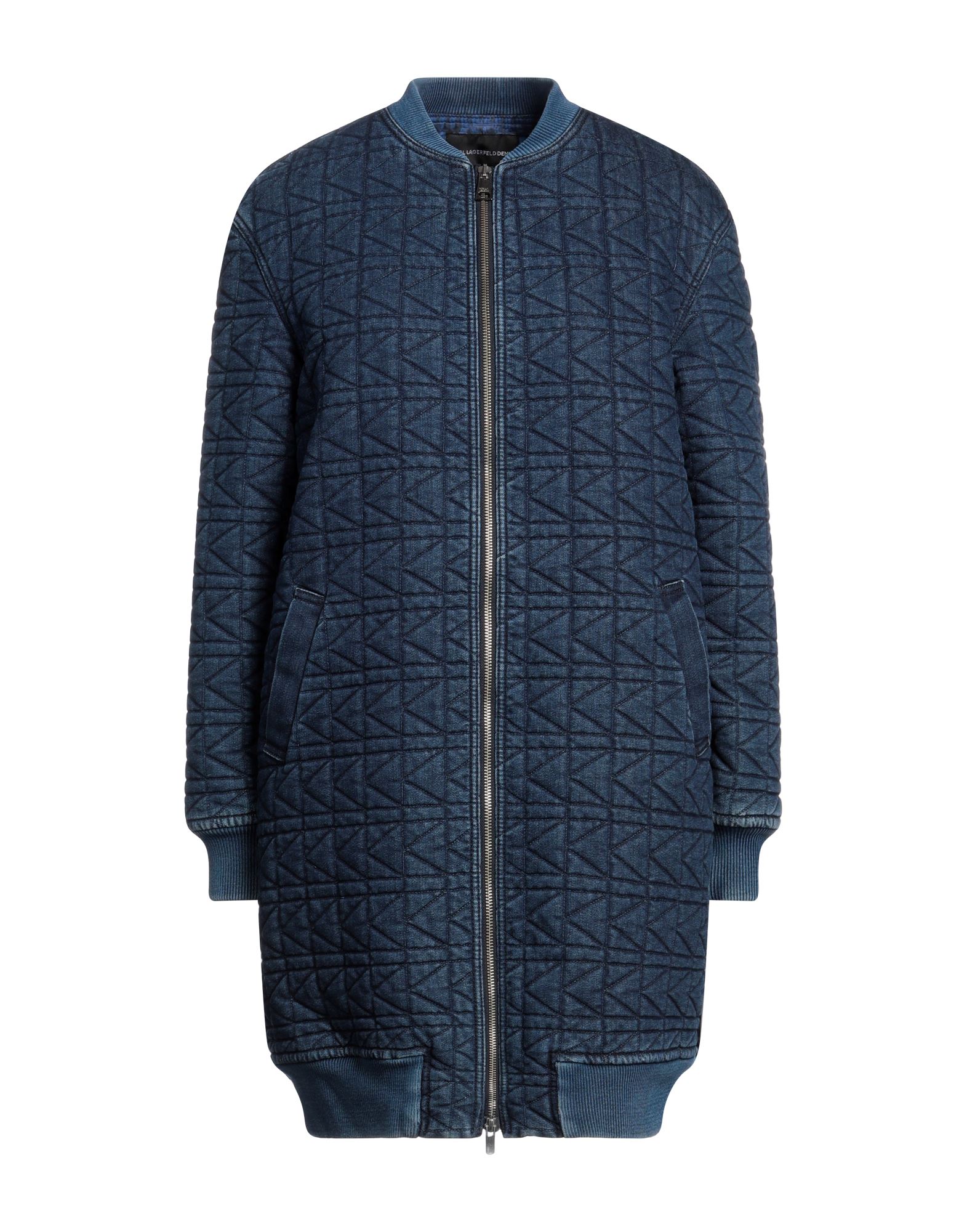 KARL LAGERFELD Jacke & Anorak Damen Blau von KARL LAGERFELD