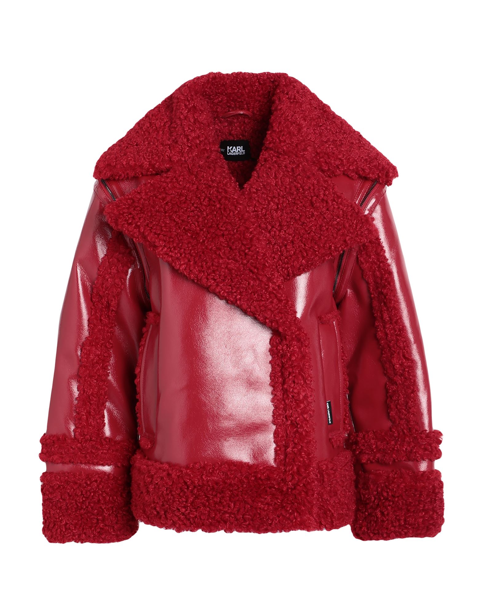 KARL LAGERFELD Jacke & Anorak Damen Rot von KARL LAGERFELD