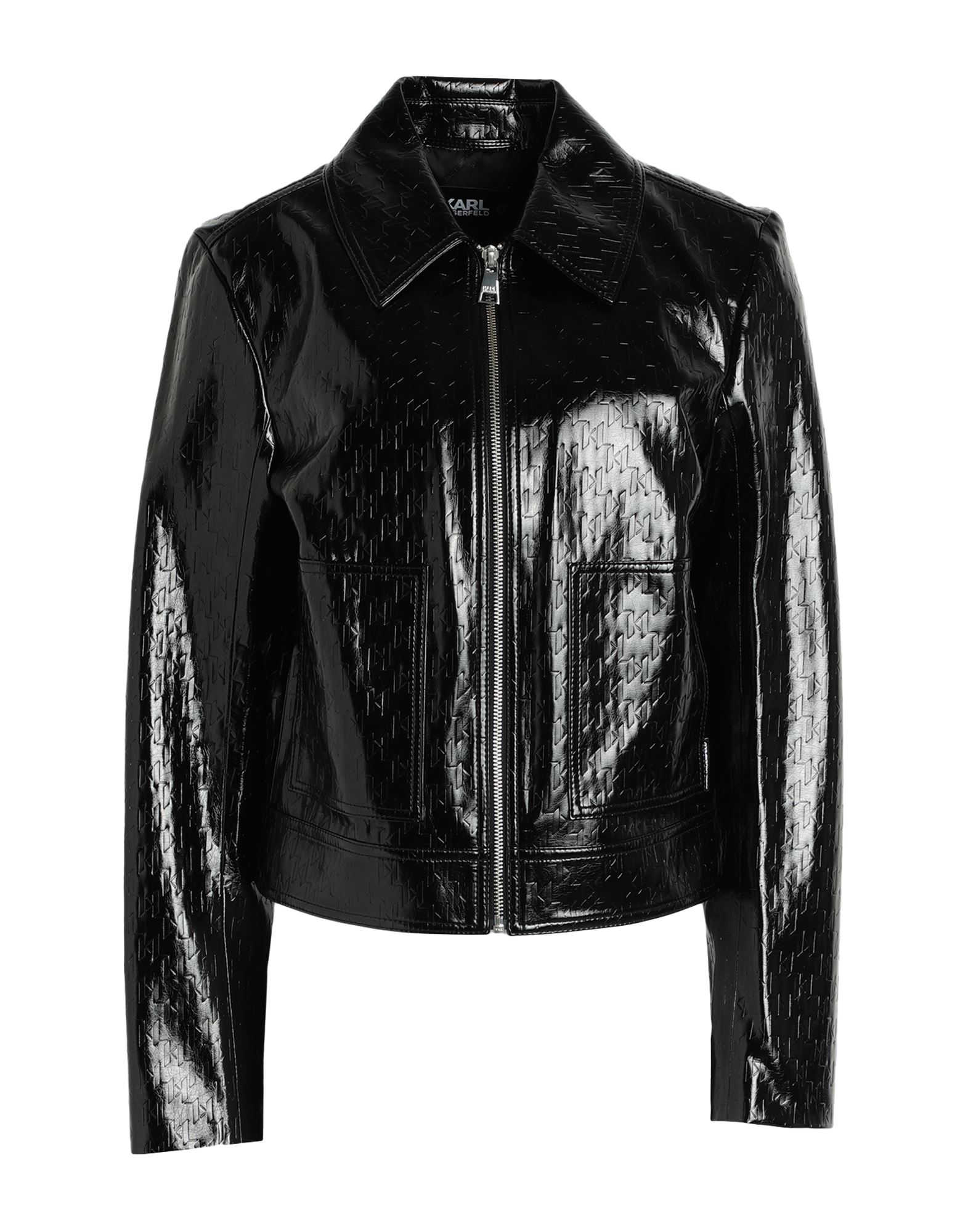 KARL LAGERFELD Jacke & Anorak Damen Schwarz KARL LAGERFELD Jacke & Anorak Damen Schwarz von KARL LAGERFELD