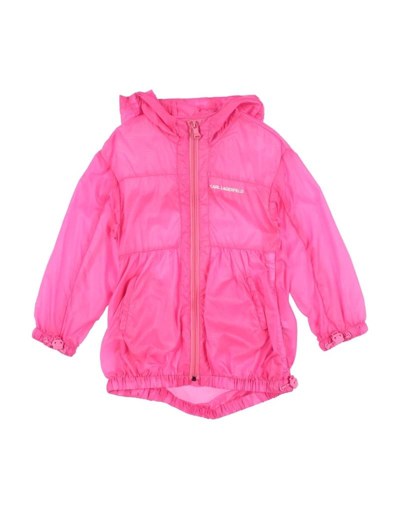 KARL LAGERFELD Jacke & Anorak Kinder Fuchsia von KARL LAGERFELD