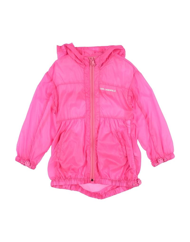 KARL LAGERFELD Jacke & Anorak Kinder Fuchsia von KARL LAGERFELD