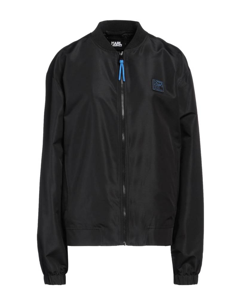 KARL LAGERFELD Jacke & Anorak Damen Schwarz von KARL LAGERFELD
