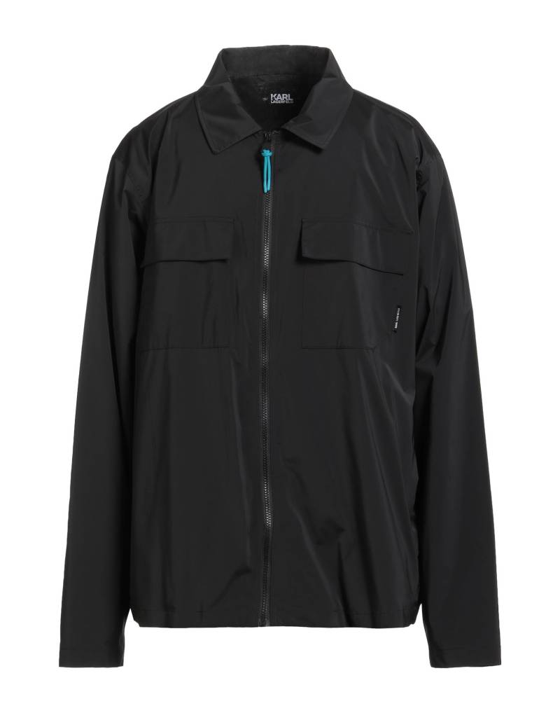 KARL LAGERFELD Jacke & Anorak Herren Schwarz von KARL LAGERFELD
