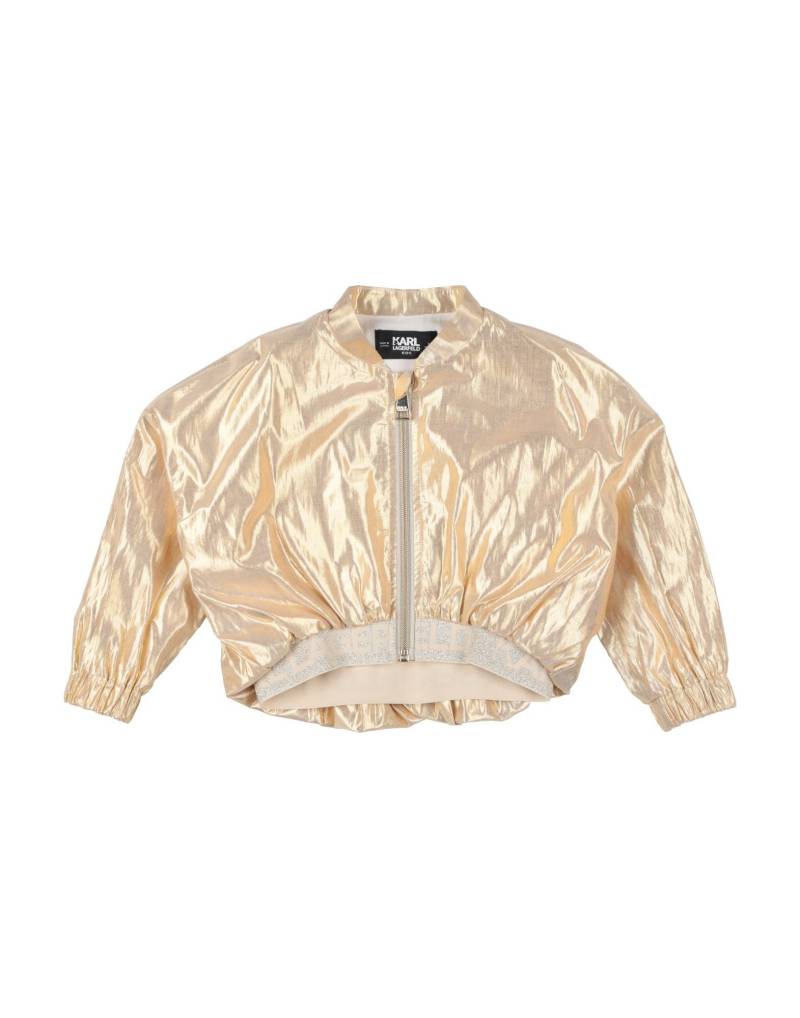 KARL LAGERFELD Jacke & Anorak Kinder Gold von KARL LAGERFELD