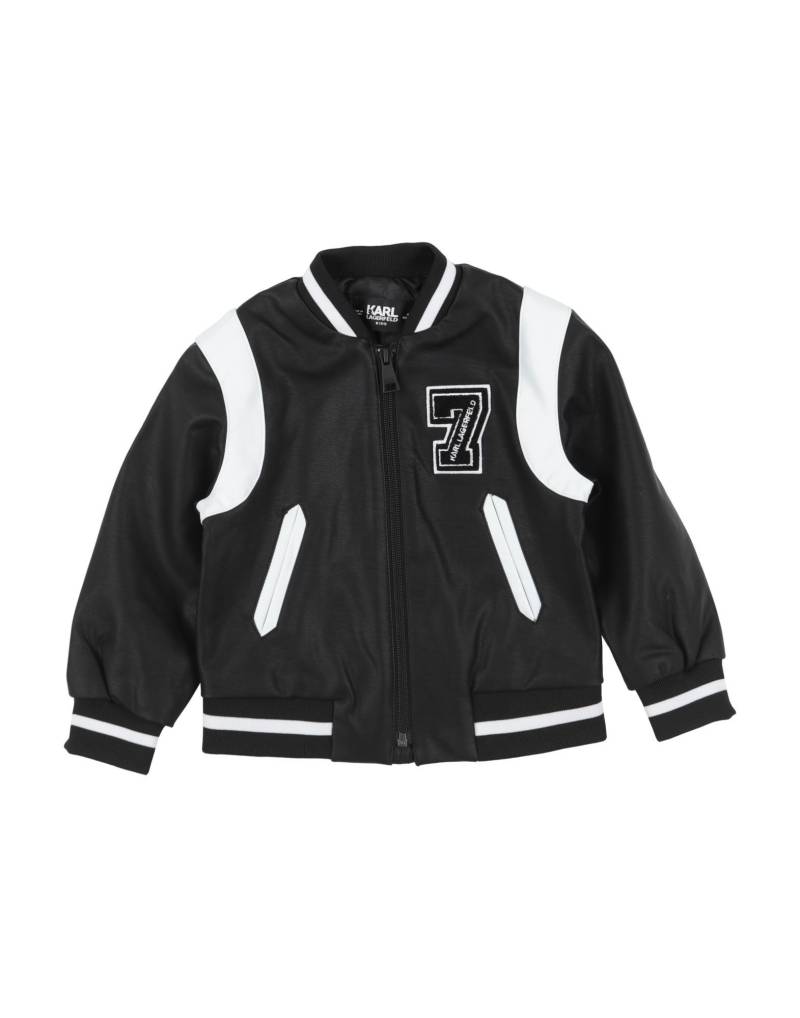 KARL LAGERFELD Jacke & Anorak Kinder Schwarz von KARL LAGERFELD