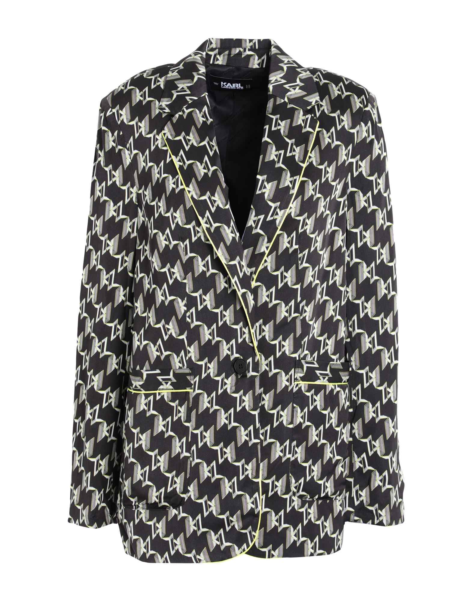 KARL LAGERFELD Blazer Damen Schwarz von KARL LAGERFELD