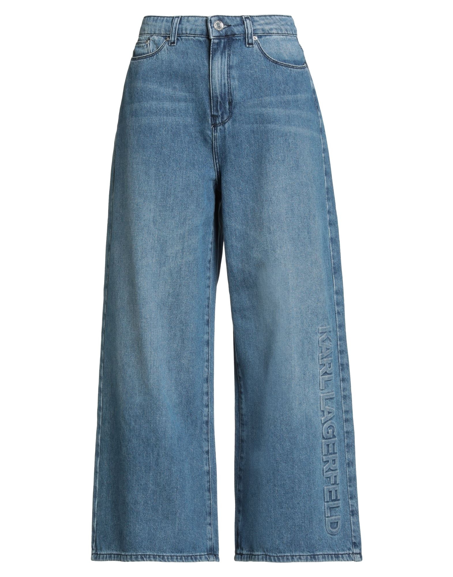 KARL LAGERFELD Jeanshose Damen Blau KARL LAGERFELD Jeanshose Damen Blau von KARL LAGERFELD