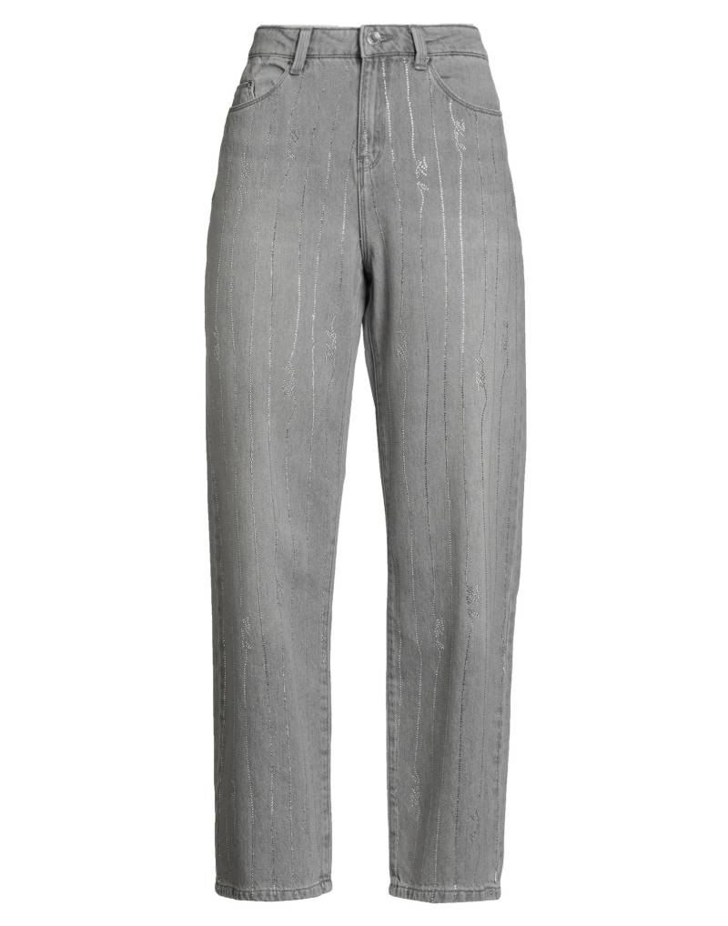 KARL LAGERFELD Jeanshose Damen Grau von KARL LAGERFELD