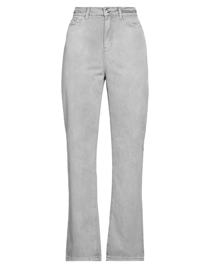 KARL LAGERFELD Jeanshose Damen Hellgrau von KARL LAGERFELD