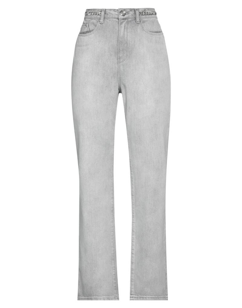 KARL LAGERFELD Jeanshose Damen Hellgrau von KARL LAGERFELD