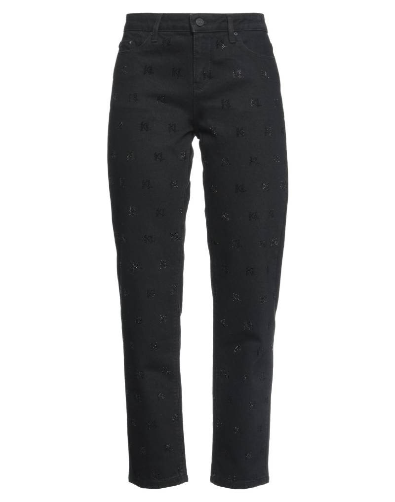 KARL LAGERFELD Jeanshose Damen Schwarz von KARL LAGERFELD