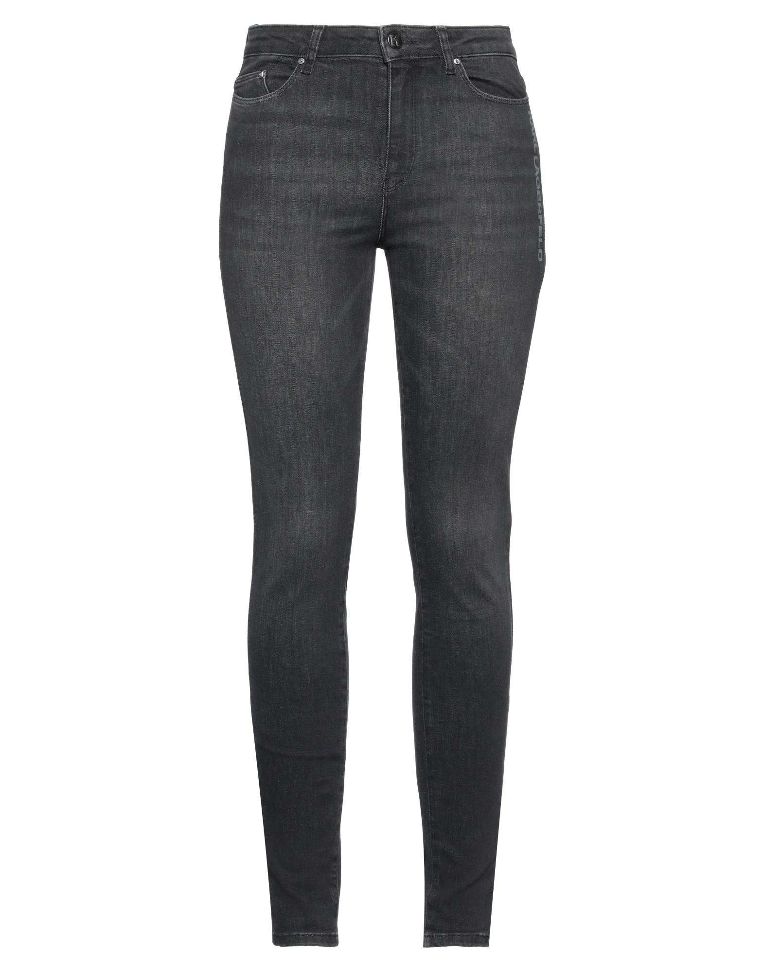 KARL LAGERFELD Jeanshose Damen Schwarz von KARL LAGERFELD