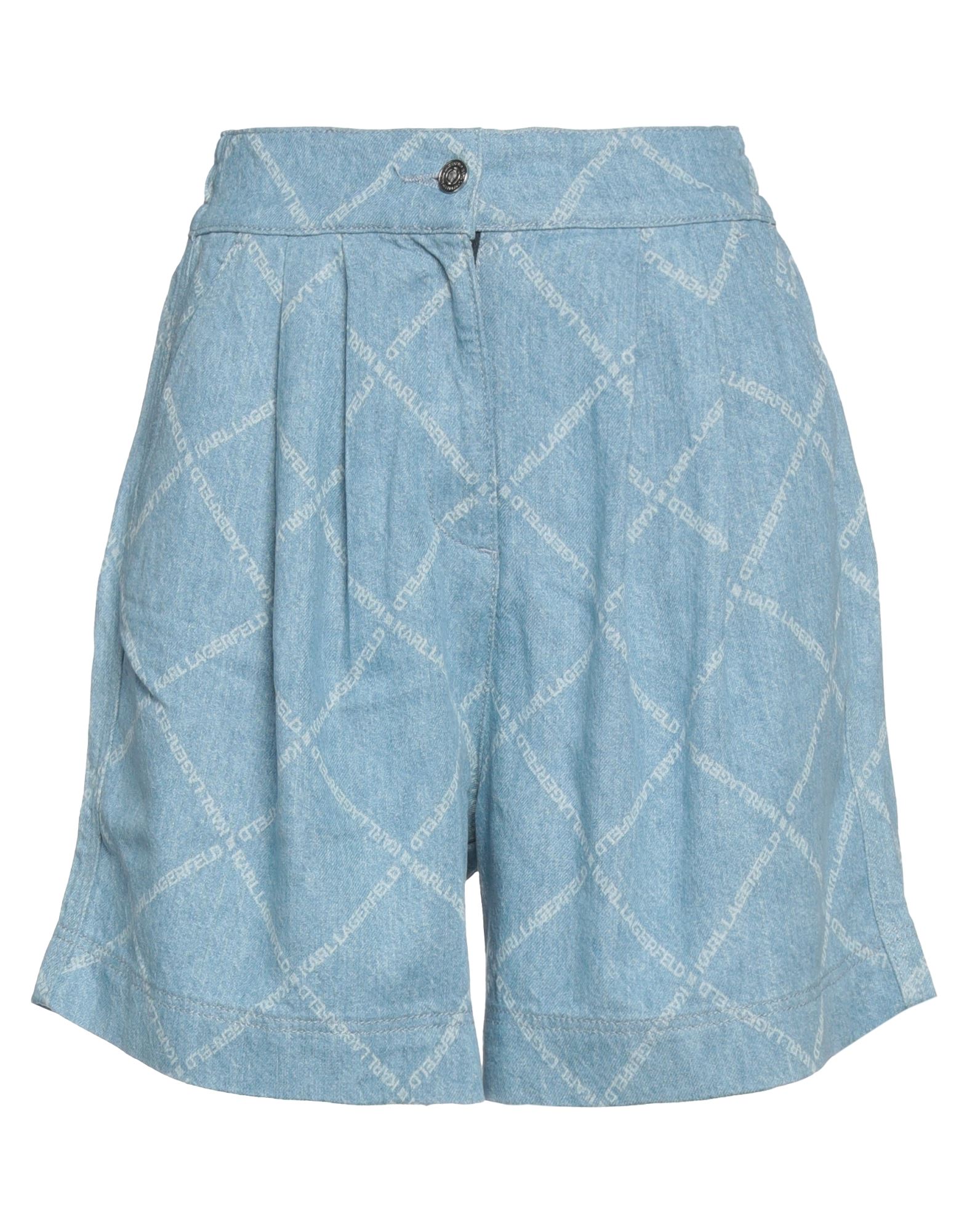 KARL LAGERFELD Jeansshorts Damen Blau von KARL LAGERFELD