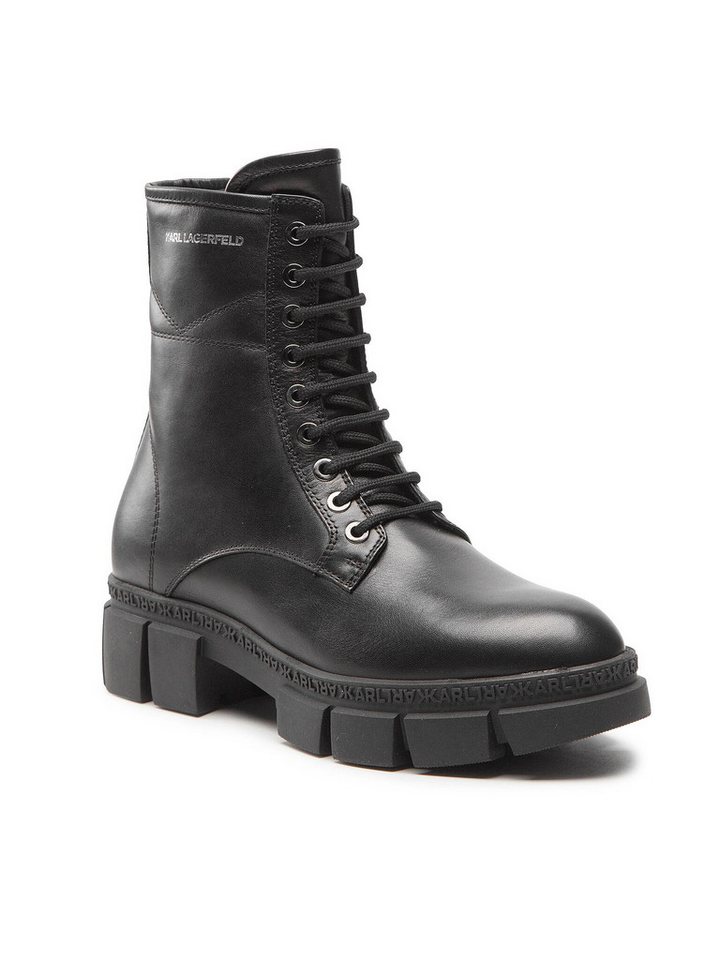 KARL LAGERFELD Karl Lagerfeld Damen Stiefeletten KARL LAGERFELD-KL43250 000 Black Lth Stiefelette von KARL LAGERFELD