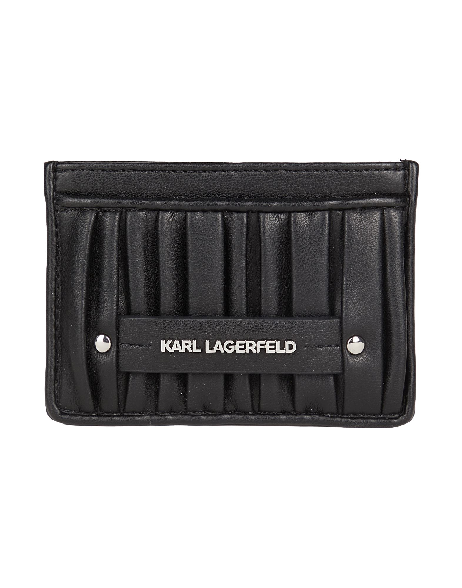 KARL LAGERFELD Kartenetui Damen Schwarz von KARL LAGERFELD