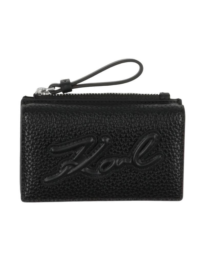 KARL LAGERFELD Kartenetui Damen Schwarz von KARL LAGERFELD