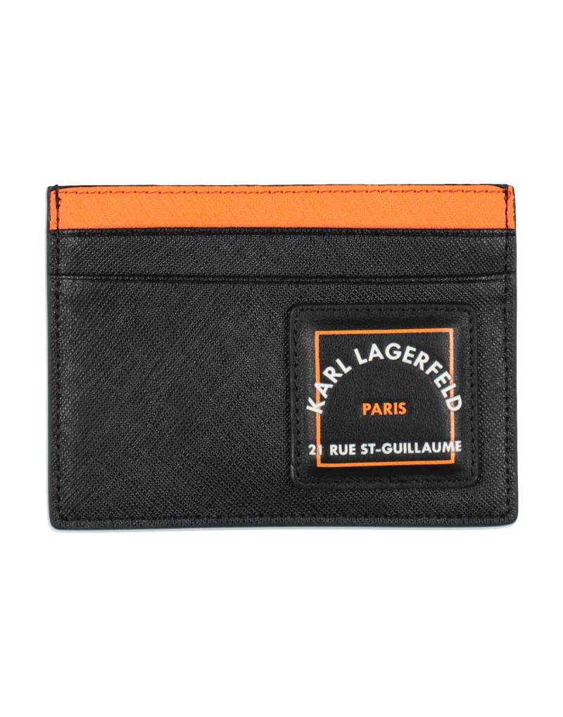 KARL LAGERFELD Kartenetui Damen Schwarz von KARL LAGERFELD