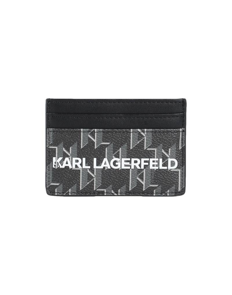 KARL LAGERFELD Kartenetui Herren Schwarz von KARL LAGERFELD