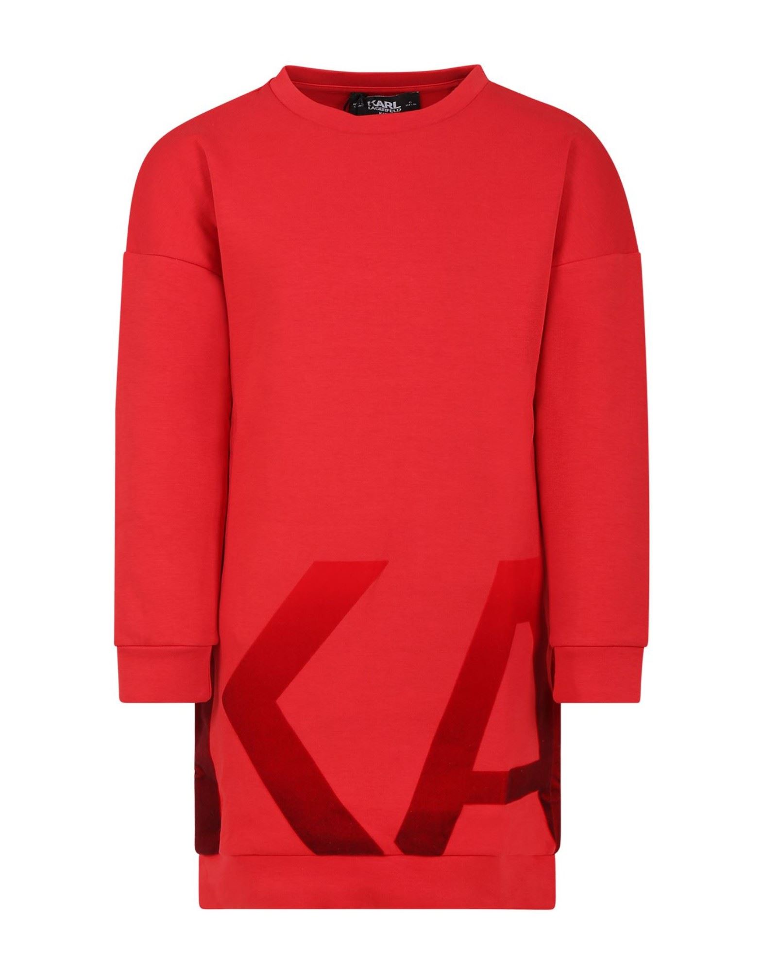 KARL LAGERFELD Kinderkleid Kinder Rot von KARL LAGERFELD