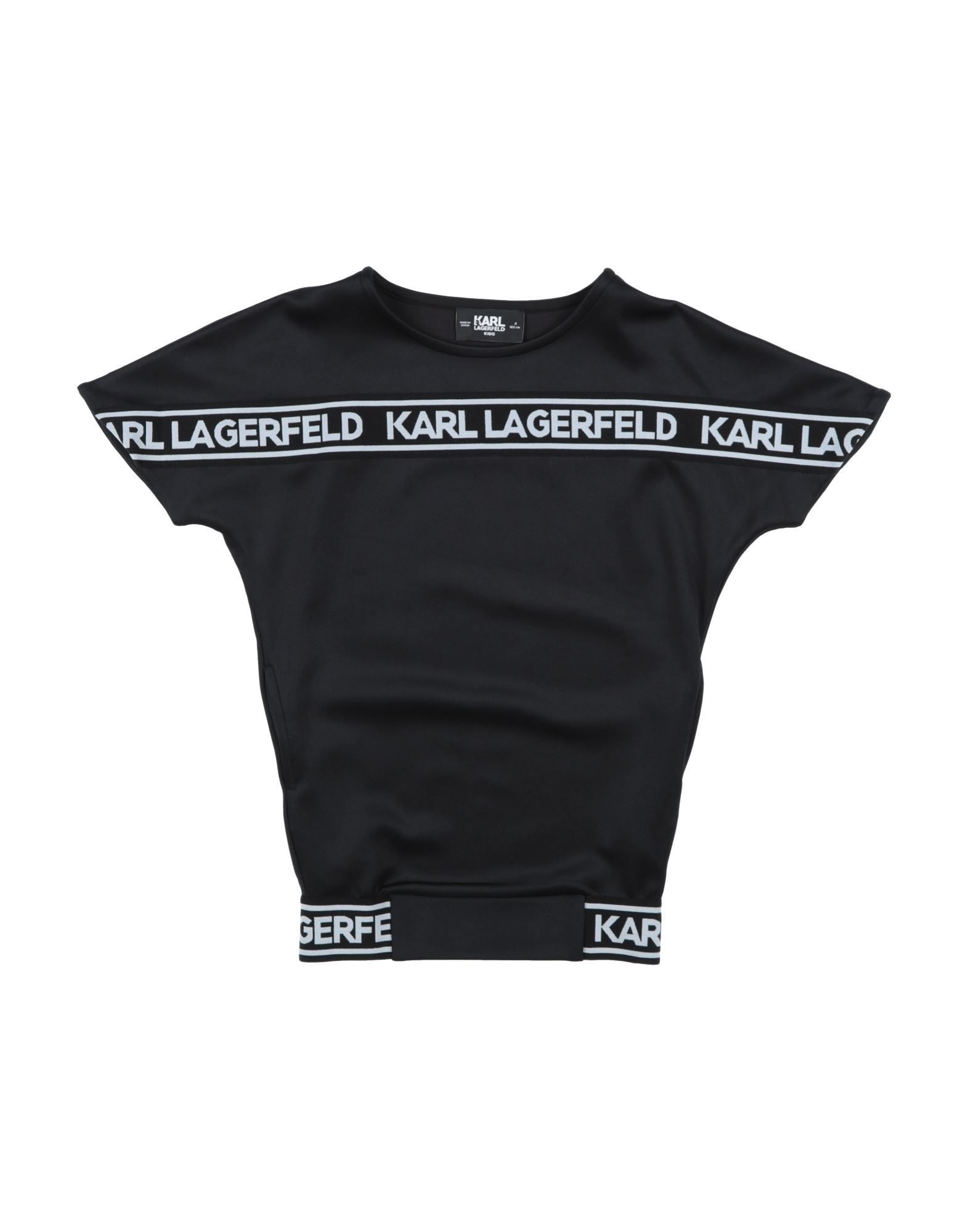 KARL LAGERFELD Kinderkleid Kinder Schwarz von KARL LAGERFELD