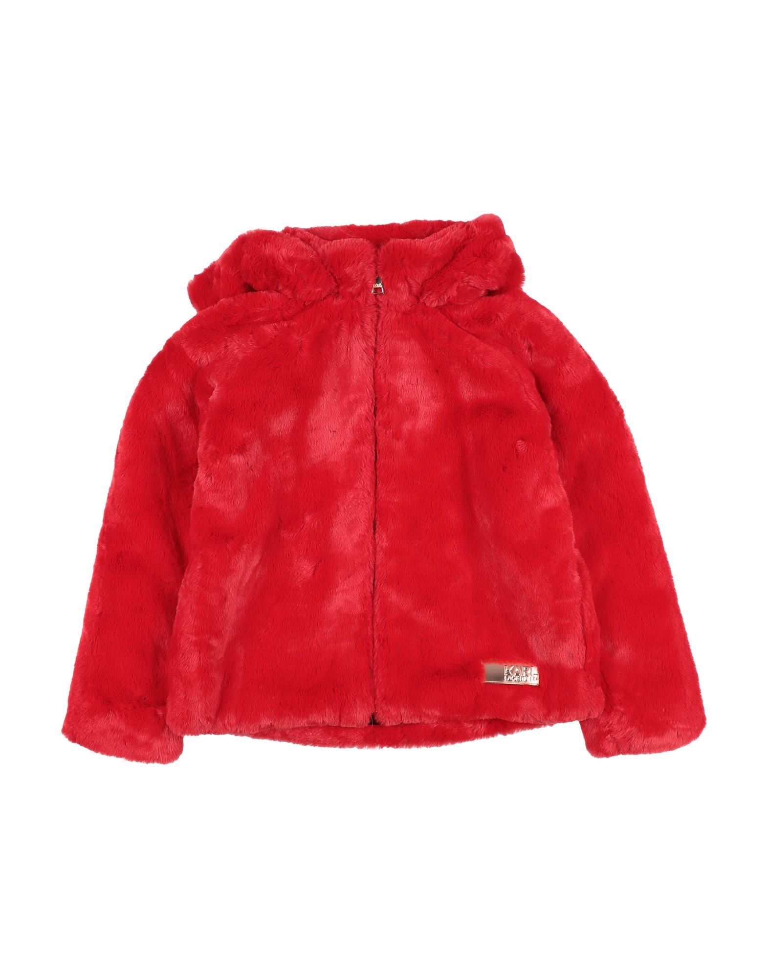 KARL LAGERFELD Shearling- & Kunstfell Kinder Rot von KARL LAGERFELD