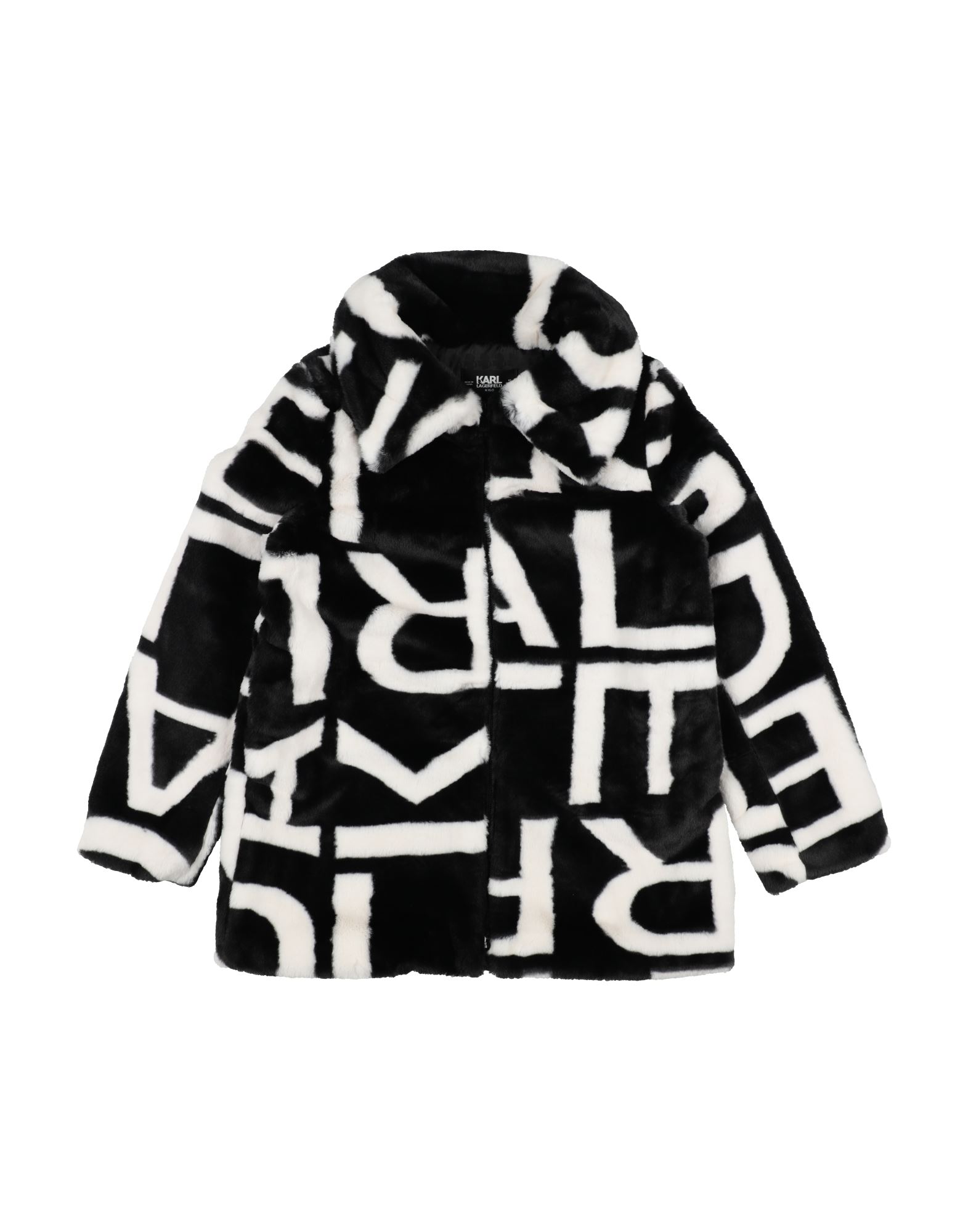 KARL LAGERFELD Shearling- & Kunstfell Kinder Schwarz von KARL LAGERFELD