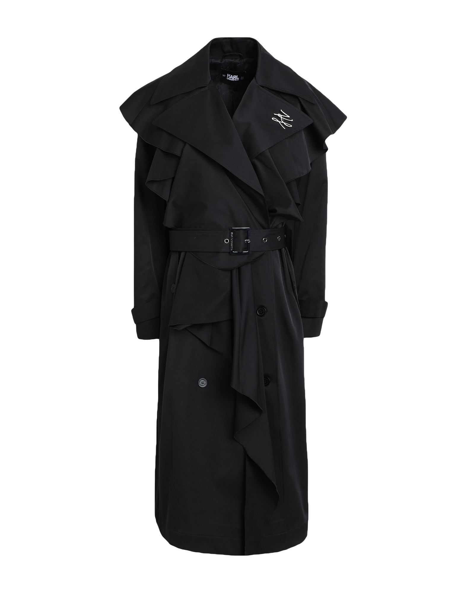 KARL LAGERFELD Jacke, Mantel & Trenchcoat Damen Schwarz von KARL LAGERFELD