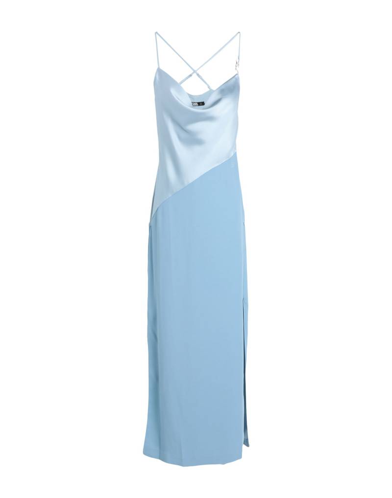 KARL LAGERFELD Maxi-kleid Damen Himmelblau von KARL LAGERFELD