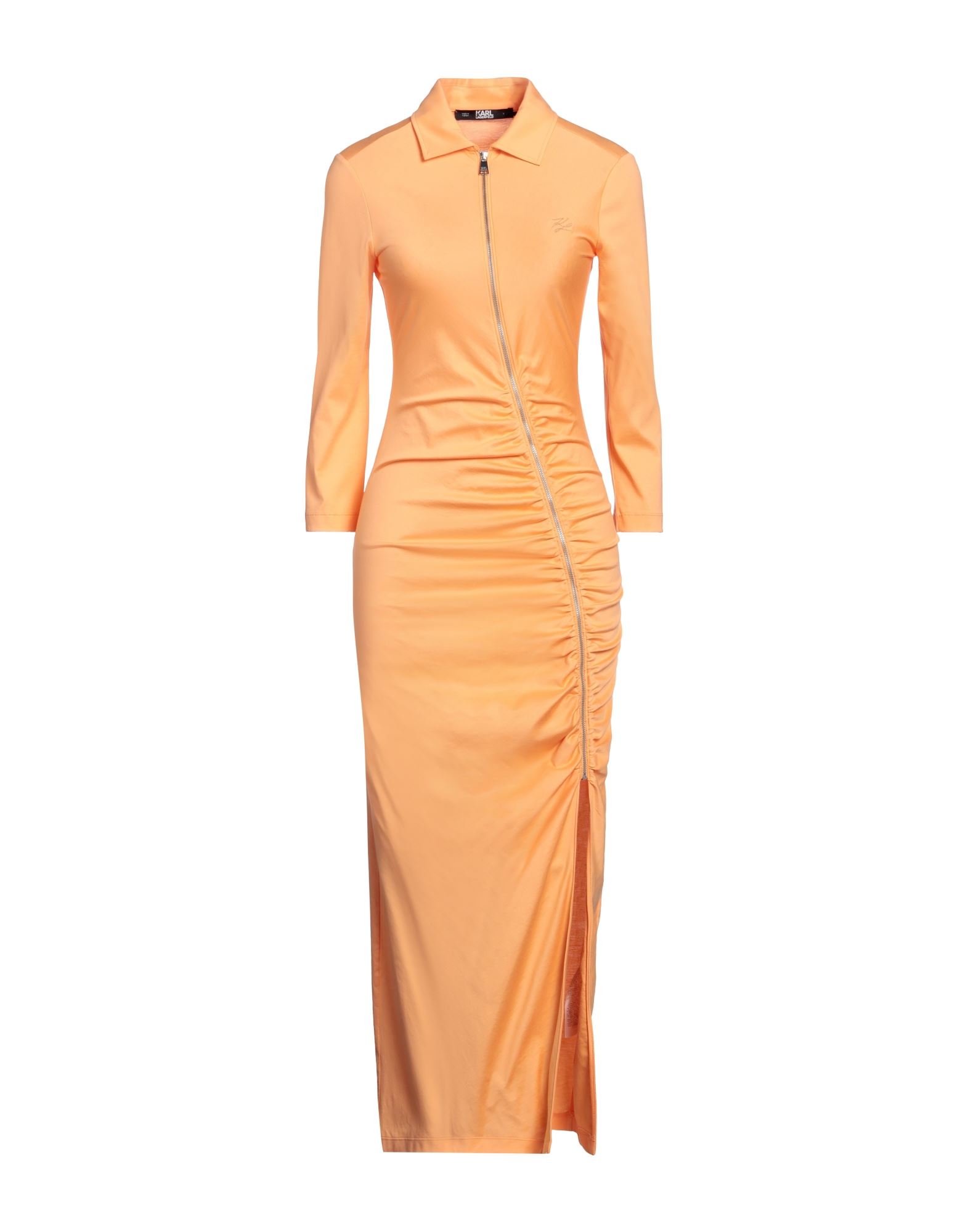 KARL LAGERFELD Maxi-kleid Damen Mandarine von KARL LAGERFELD