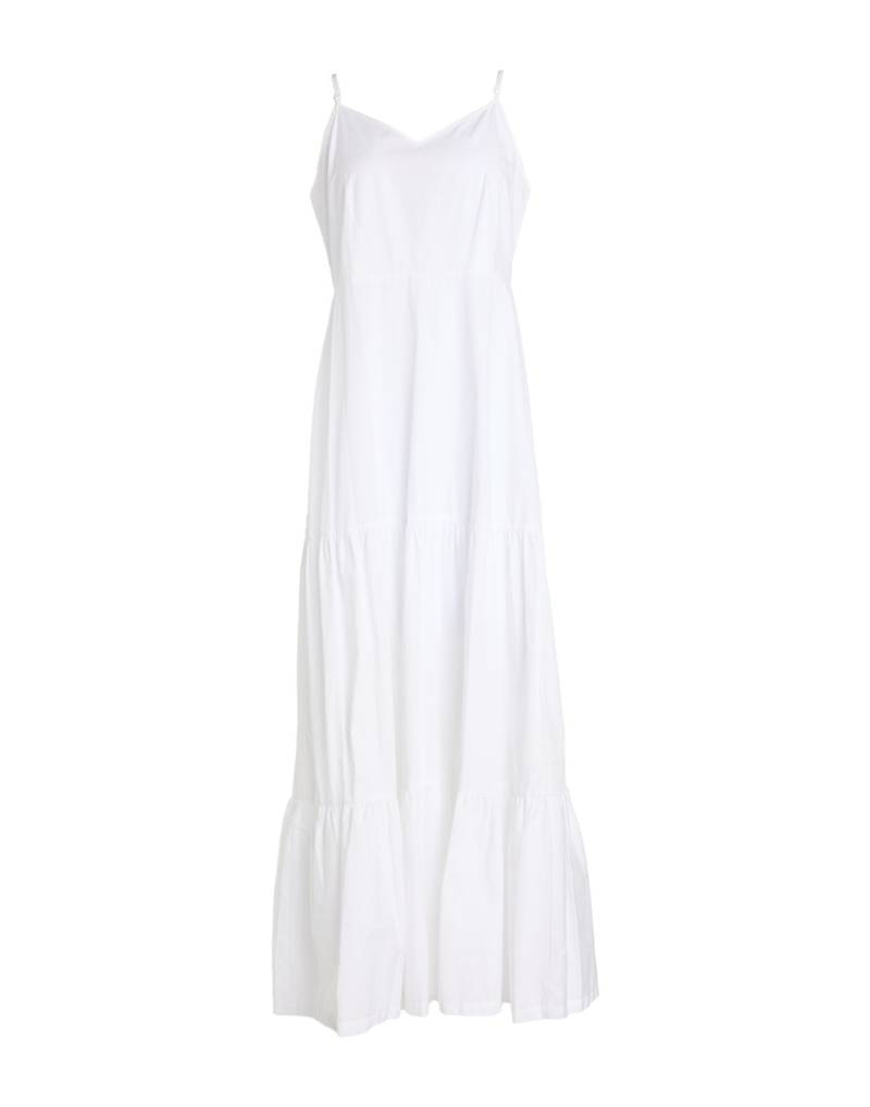 KARL LAGERFELD Maxi-kleid Damen Weiß von KARL LAGERFELD