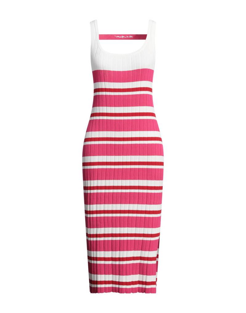 KARL LAGERFELD Midi-kleid Damen Fuchsia von KARL LAGERFELD