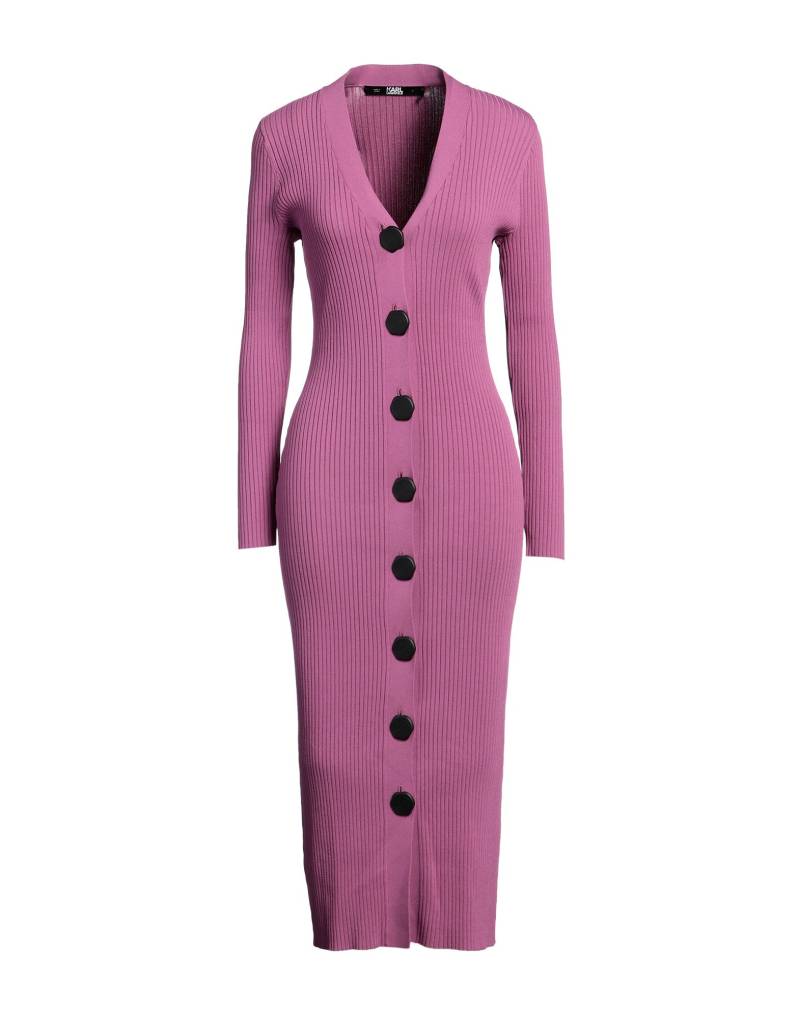KARL LAGERFELD Midi-kleid Damen Magenta KARL LAGERFELD Midi-kleid Damen Magenta von KARL LAGERFELD