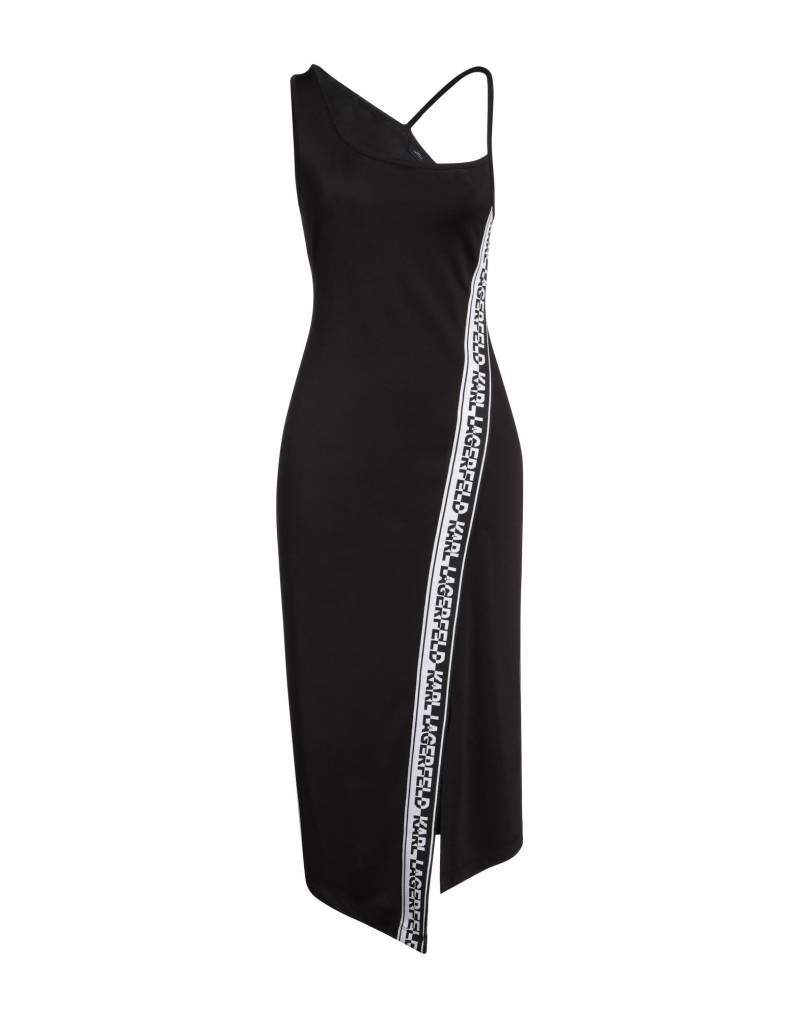 KARL LAGERFELD Midi-kleid Damen Schwarz KARL LAGERFELD Midi-kleid Damen Schwarz von KARL LAGERFELD