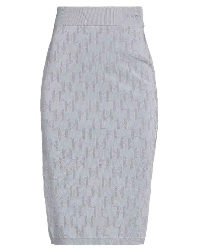 KARL LAGERFELD Midi-rock Damen Grau von KARL LAGERFELD