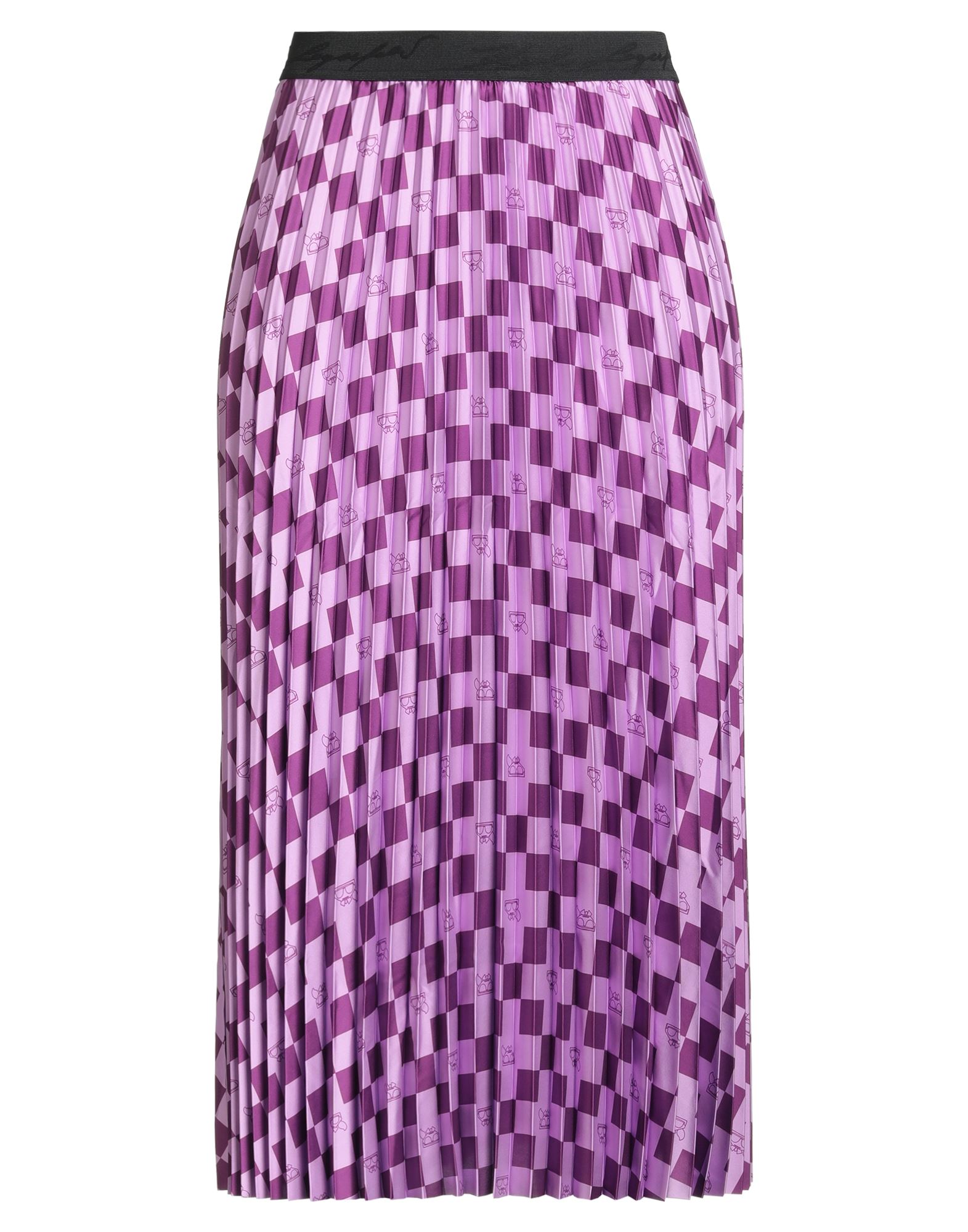 KARL LAGERFELD Midi-rock Damen Lila von KARL LAGERFELD
