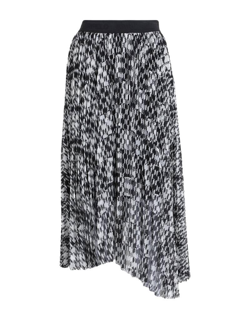 KARL LAGERFELD Midi-rock Damen Schwarz von KARL LAGERFELD