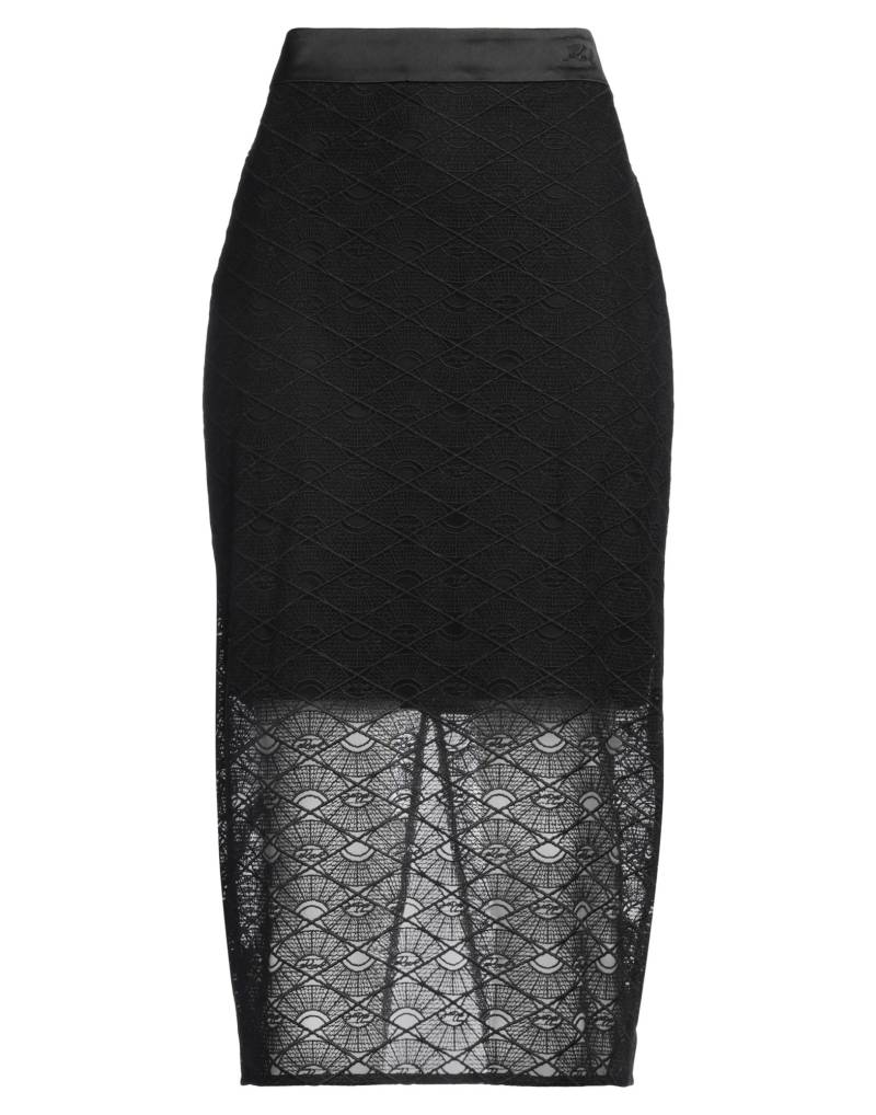 KARL LAGERFELD Midi-rock Damen Schwarz von KARL LAGERFELD