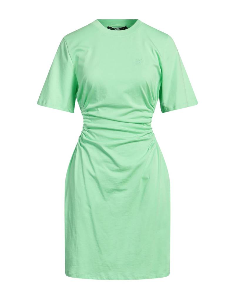KARL LAGERFELD Mini-kleid Damen Grün von KARL LAGERFELD