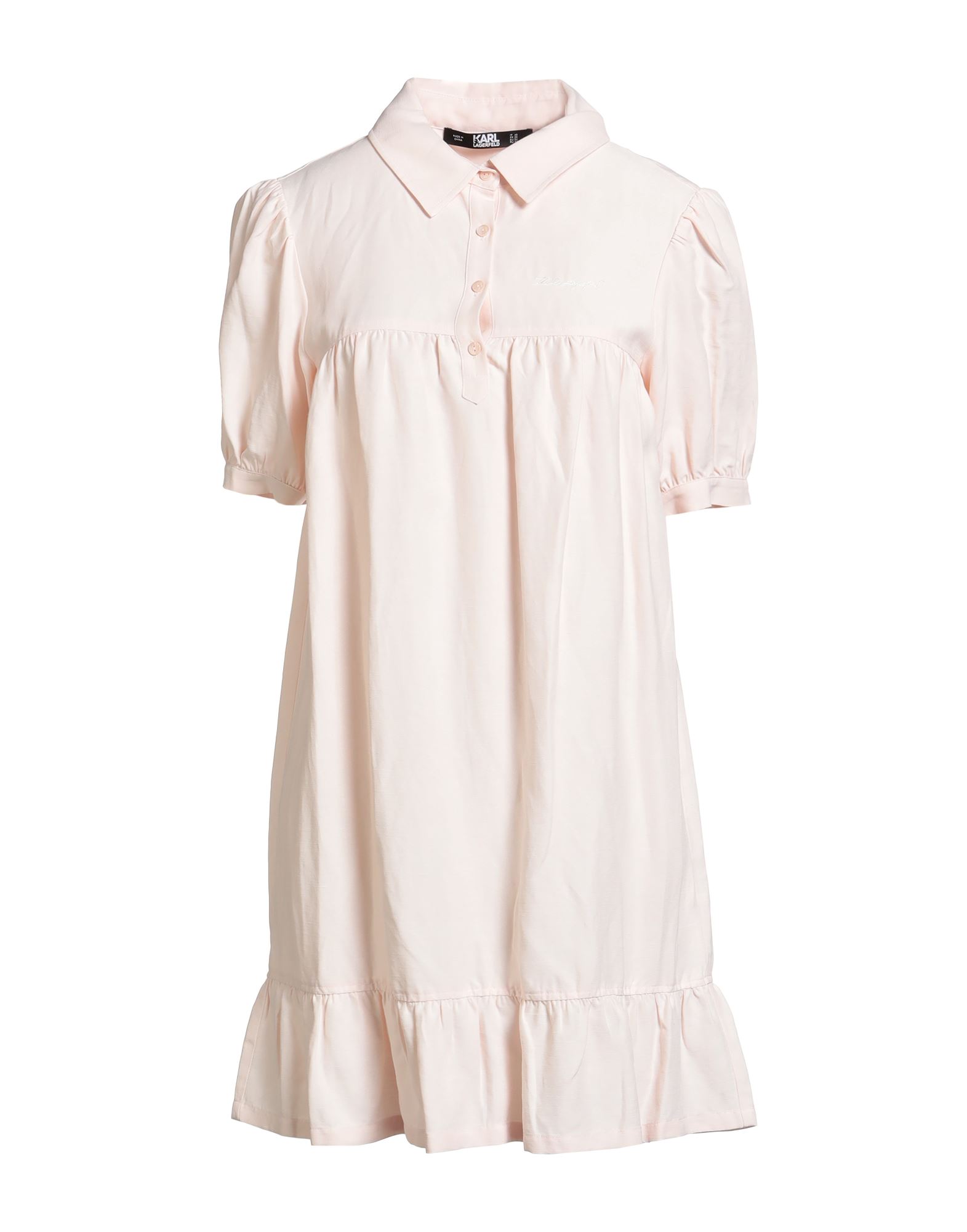 KARL LAGERFELD Mini-kleid Damen Hellrosa KARL LAGERFELD Mini-kleid Damen Hellrosa von KARL LAGERFELD