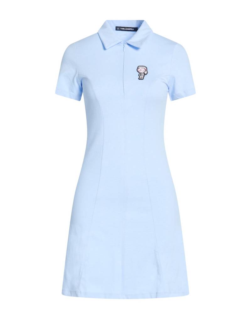 KARL LAGERFELD Mini-kleid Damen Himmelblau von KARL LAGERFELD
