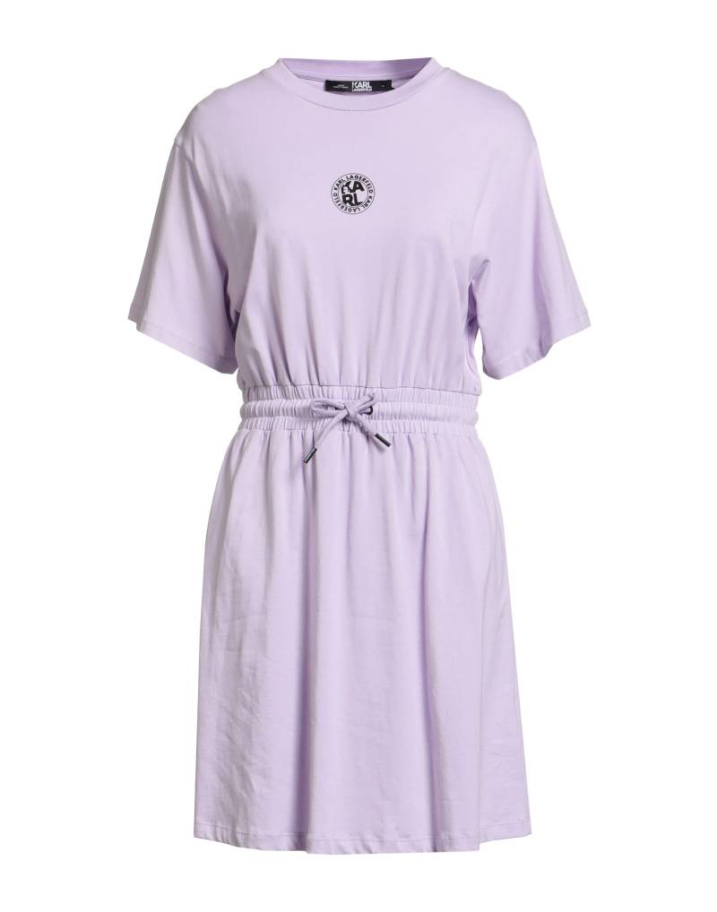 KARL LAGERFELD Mini-kleid Damen Lila von KARL LAGERFELD