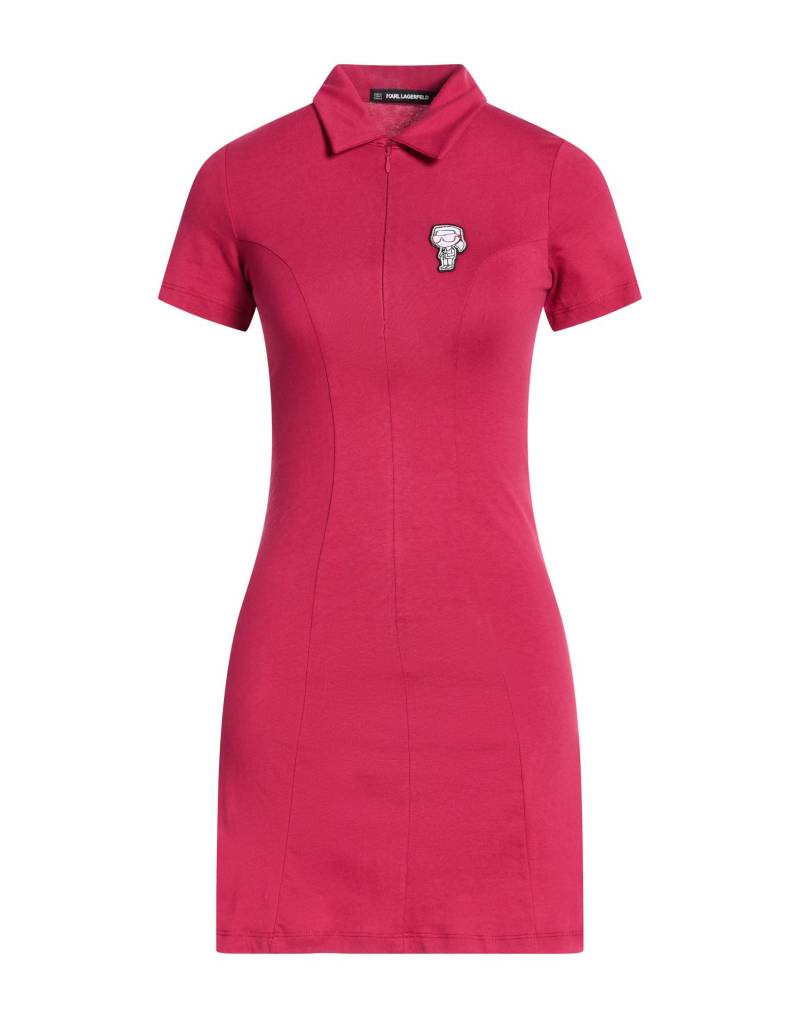 KARL LAGERFELD Mini-kleid Damen Magenta von KARL LAGERFELD