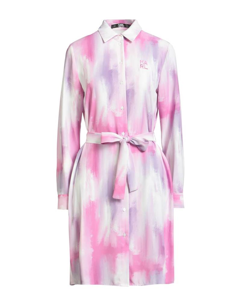 KARL LAGERFELD Mini-kleid Damen Rosa von KARL LAGERFELD